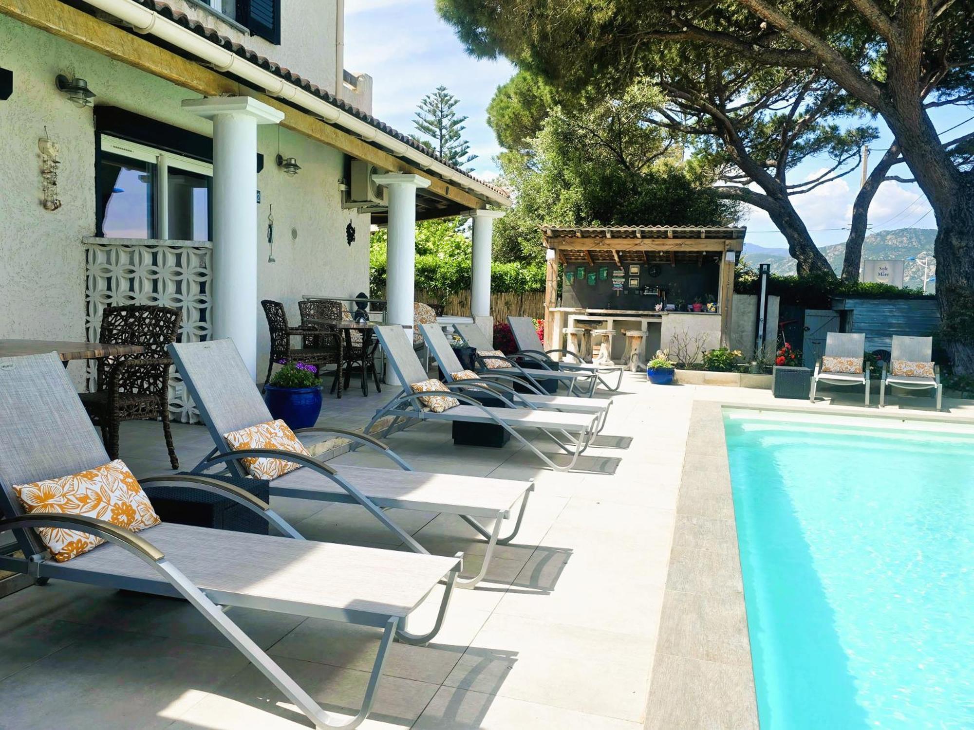 Appart Bleu Azur Saint-Florent  Ngoại thất bức ảnh